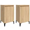 vidaXL Comodini, set da 2 pezzi, rovere Sonoma, 40x35x70 Anteprima dell’immagine prodotto 2