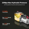 Agregat Hydrauliczny Vevor 12V 4 Qt Pompa Jednostronnego Podgląd zdjęcia produktu 3
