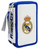 Kozmetická taška Real Madrid (trojkomorová) Náhľad obrázku produktu 2