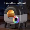 Selbstreinigende Katzentoilette 76L XXL Katzenklo mit Produktbild-Vorschau 10