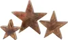 3tlg Set Deko-Aufsteller Stern Clozzy aus Holz 10-18cm Produktbild-Vorschau 1