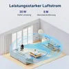 Tischventilator Leise Oszillierend 120°, Flüsterleiser 32 Produktbild-Vorschau 5