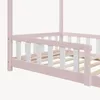Hausbett ‘Hesel’ für Kinder mit Rausfallschutz 140 x 200 cm Produktbild-Vorschau 8