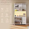 Szafka kuchenna 183 cm z oświetleniem LED, sterowaniem za Podgląd zdjęcia produktu 2