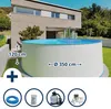 Stahlwandpool Set (6-teilig) hoch rund Malibu 350 x 120 cm, Produktbild-Vorschau 1