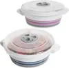Mikrowellengeschirr mit Deckel, Dampfventil, Griff, Produktbild-Vorschau 1
