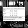 A nutritional information label for a protein powder product, set against a gym background. Produktbild-Vorschau