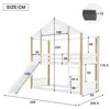 Flieks Etagenbett 90x200cm mit Rausfallschutz, Kinderbett Produktbild-Vorschau 6