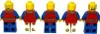 LEGO® MOC Zestaw bitewny minifigurek Lion Knight Części Podgląd zdjęcia produktu 3