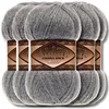 Alize 5x 100g Angora Gold Simli Wolle mit Glitzer, Uni, Produktbild-Vorschau 1