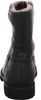 A back view of a black winter boot with fur lining. Anteprima dell’immagine prodotto