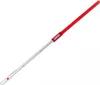 A telescopic pole with a red handle and a silver shaft, isolated on a white background. Anteprima dell’immagine prodotto