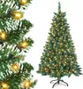 UISEBRT Kunstkerstboom met verlichting, 180 cm. LED Productafbeelding-voorbeeld 1