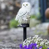 HI LED-Solar-Gartenleuchte Eule Weiß Produktbild-Vorschau 3