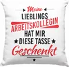 Trendation - Bester Kollege Deko-Kissen mit Füllung 40x40 Produktbild-Vorschau 1