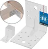 KOTARBAU® 12 Stk. Winkelverbinder 100x100x80mm verzinkter Produktbild-Vorschau 1