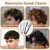 2 Lockenkamm Textur Kamm,Haarzange Texturkamm Texture Comb Produktbild-Vorschau 6