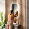 Badspiegel mit LED Beleuchtung 100x200 cm Darcy - Vertikal Produktbild-Vorschau 3
