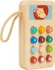 Telefono cellulare giocattolo in legno Mentari per bambini Anteprima dell’immagine prodotto 2