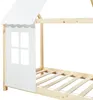 Dětská postel 'Tostedt' polootevřená 90x200cm dřevo/bílá Náhled obrázku produktu 6