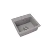 A single kitchen sink is shown against a white background. Produktbild-Vorschau