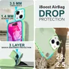 Hybrid Hülle für iPhone 15 Plus Frosted Case Schutz Rand Produktbild-Vorschau 2