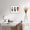 Gerahmtes Poster - Rahmen in heller Eiche - Feder Vogel Produktbild-Vorschau 6