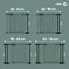 Roba 215047SM Türschutzgitter Metall 750x30x800 mm Produktbild-Vorschau 7