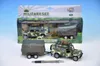 Vojenský Land Rover Defender 14,5cm s prívesom Náhľad obrázku produktu 1