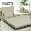 HOMCOM Schlafsofa Sofa mit Schlaffunktion 130 x 190 cm Produktbild-Vorschau 5