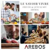 AREBOS plynová varná doska 5 horákov, sklokeramika, plynová Náhľad obrázku produktu 10