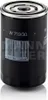 A black oil filter with white text and a barcode is shown against a white background. Podgląd zdjęcia produktu