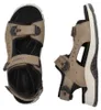 Rieker Herren Echtleder Trekkingsandalen hellbraun, Produktbild-Vorschau 10
