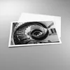 Poster - Poster ohne Rahmen - Treppe Spirale Perspektive - Produktbild-Vorschau 3