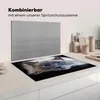 KitchenYeah© Herdabdeckplatte Katze - Grau - Nahaufnahme , Produktbild-Vorschau 3