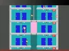 A pixelated video game scene depicting a multi-story building with several characters on different floors. Náhled obrázku produktu
