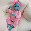Poupée en silicone de 48 cm, nouveau-né reborn, fille, Voir les images du produit 4