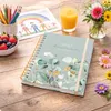 Family-Timer 2026/2027 / 17 Monate / A5 / Minty Leaves / Produktbild-Vorschau 7