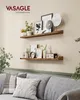 VASAGLE Wandregale, 2er Set, Schweberegale, Breite 80 cm, Produktbild-Vorschau 2
