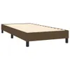 vidaXL Boxspringbett mit Matratze Dunkelbraun 90x200 cm Produktbild-Vorschau 5