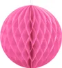 Boule en nid d'abeille rose 40 cm Voir les images du produit 1