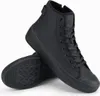 A pair of black high-top sneakers is shown against a white background. Anteprima dell’immagine prodotto