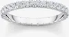 A close-up studio shot of a diamond eternity ring on a white background. Anteprima dell’immagine prodotto