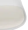 KORSIKA | Sgabello da bar in Pelle finta bianco | Sgabello Anteprima dell’immagine prodotto 9