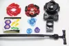 4D Meted L-Drago Rush BB98 trottola con lanciatore e punta Anteprima dell’immagine prodotto 3