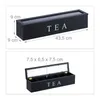 Relaxdays Teebox, 6 Fächern, Bambus, H x B x T: 9 x 43,5 x Produktbild-Vorschau 4