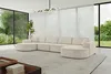 ALTDECOR Ecksofa in U-Form MARI-U2 - 388x171x79,5 cm Beige Produktbild-Vorschau 3