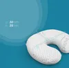 A pillow with dimensions indicated by lines and text. Produktbild-Vorschau