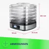 Sušička hub, zeleniny, ovoce, silná, 5 sít MPM MSG-12 Náhled obrázku produktu 6