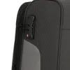 A close-up view of a black and gray suitcase with a TSA-approved combination lock. Náhled obrázku produktu